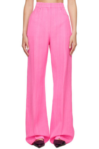 Jacquemus Sauge High-Waisted Trousers - Black