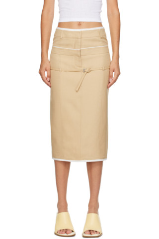 Jacquemus La Jupe Caraco クレープスカート 232553F092002_1.jpg