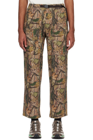 Gramicci Canvas Equipment Pants - Leaf Camo - XL - Men