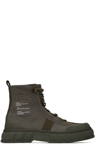【関税込み】Viron カーキ 2017 Surplus スニーカー Khaki 2017 Surplus Sneakers by Virón on Sale