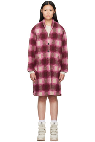 【関税込み】Isabel Marant Etoile ピンク Gabriel コート Pink Gabriel Coat by Isabel Marant Etoile on Sale