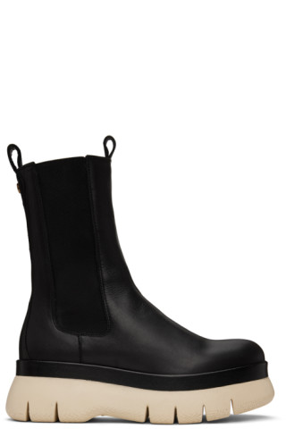 Black Mecile Chelsea Boots by Isabel Marant on Sale