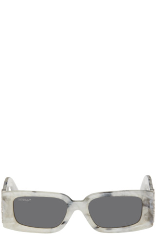 Roma Sunglasses in grey  Off-White™ Official US