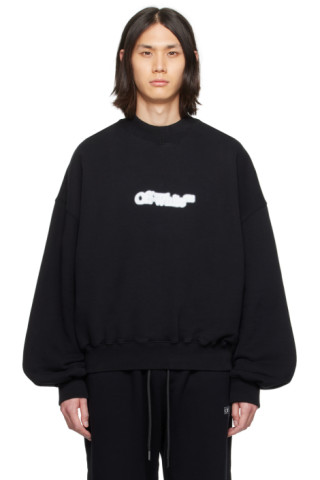 Black Blurr Book Over Sweatshirt by Off-White on Sale