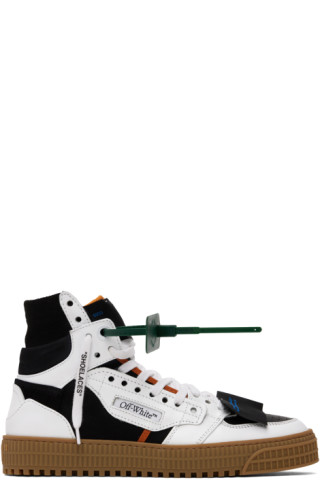 OFF-WHITE Off-Court 3.0 suede-trimmed canvas high-top sneakers