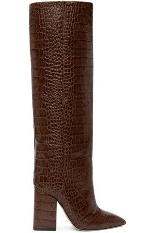 aboutParis Texas Croco Brown (26cm/41 EUR)