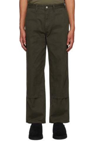 thisisneverthat Khaki Printed Carpenter Trousers thisisneverthat