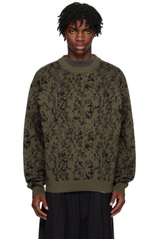 Represent Jacquard Sweater - Camo