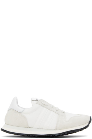 Comme des Garçons Comme des Garçons - White Spalwart Edition Blaster Low  Sneakers