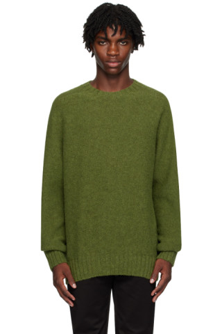 Universal Works - Green Seamless Sweater