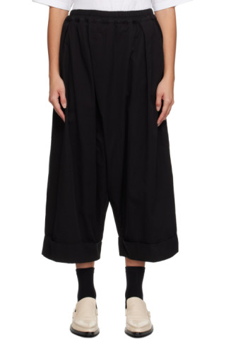 Black 'The Baker' Trousers by Toogood on Sale