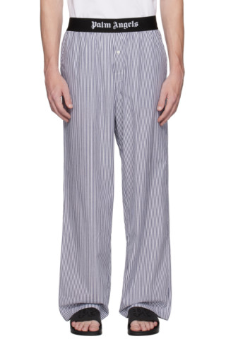 Palm Angels - Blue Classic Pyjama Pants