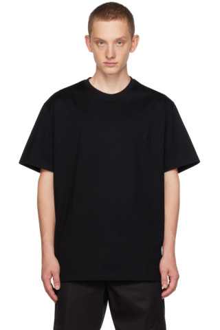 WOOYOUNGMI: Black Gradient T-Shirt | SSENSE