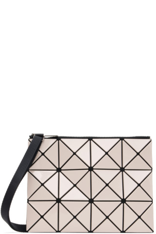 Bao Bao Issey Miyake Small Lucent Crossbody Bag in White