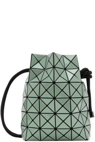 Bao Bao Issey Miyake Green Loop Shoulder Bag