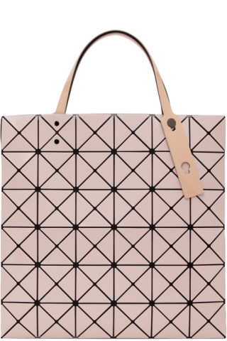 Bao Bao Issey Miyake Lucent Gloss Mix Tote Bag in White