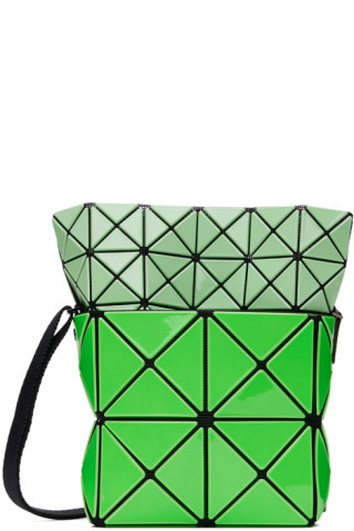 BAO BAO ISSEY MIYAKE: Green Lucent Nest Bag | SSENSE