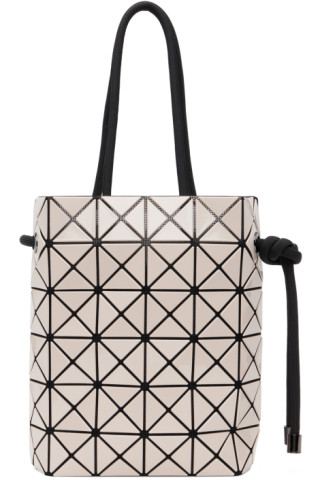 BAO BAO ISSEY MIYAKE Beige Medium Wring Bag