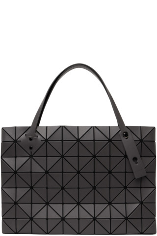 Bao Bao Issey Miyake Rock Matte Tote in Gray