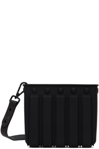 Craig Green Sandwich embossed-pattern messenger bag - Black