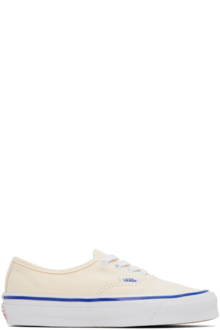 Vans: Off-White OG Authentic LX Sneakers | SSENSE