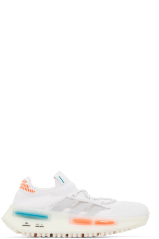 White NMD_S1 Sneakers by adidas Originals on Sale