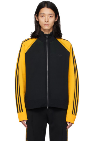 adidas Consortium - Wales Bonner Striped Tech-Jersey Track Jacket - Yellow  adidas Consortium