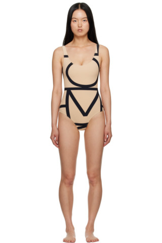 Totême Monogram One-Piece Swimsuit