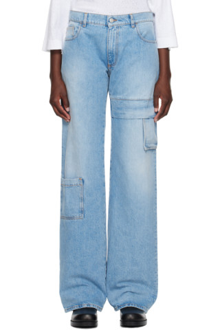 Blue Oversized Jeans by 1017 ALYX 9SM on Sale