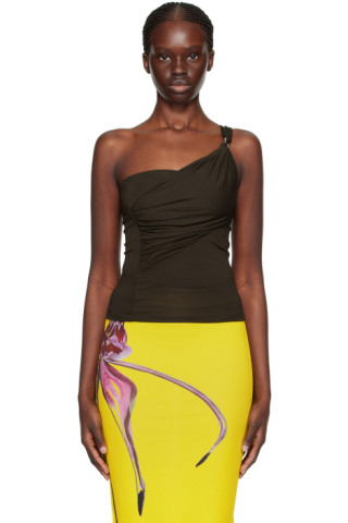 Orange Julia Tank Top by Gimaguas on Sale