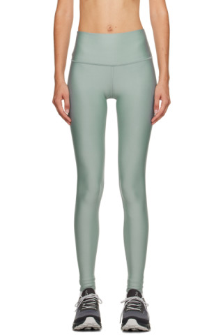 Gray Warm Airlift Leggings by Alo on Sale