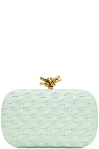 Bottega Veneta Intrecciato Knot clutch for Women - Gold in Kuwait