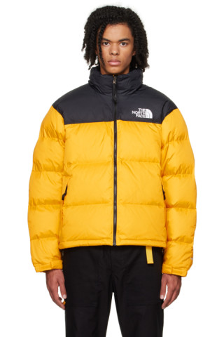 The North Face: イエロー＆ブラック 1996 レトロ ヌプシ ダウン ...