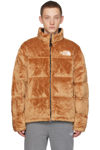 The North Face: Beige Versa Nuptse Down Jacket | SSENSE