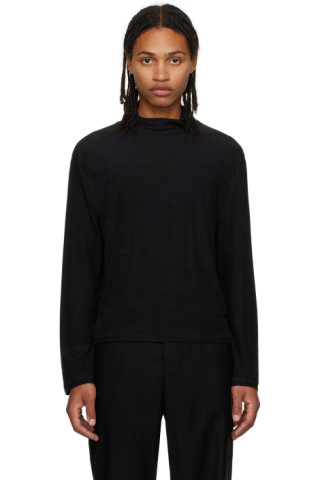 Black Artist Turtleneck by OUR LEGACY on Sale
