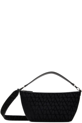 Valentino Garavani Marsupio Black Iconographe nero in nylon