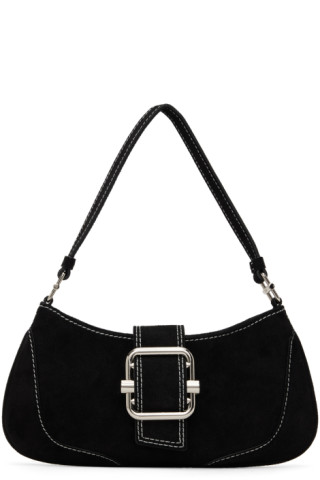 OSOI: Black Small Brocle Shoulder Bag | SSENSE Canada