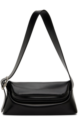 Black Folder Brot Bag by OSOI on Sale