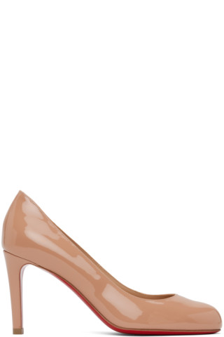 Christian Louboutin: Beige Pumppie Heels