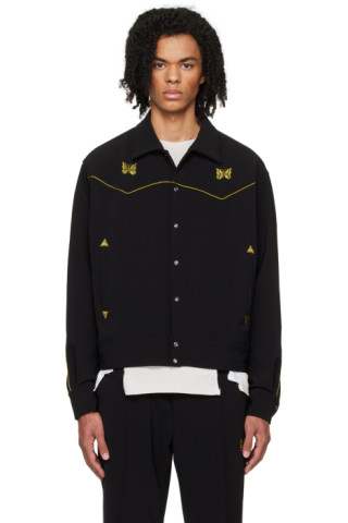 Black Cowboy Jacket by NEEDLES on Sale