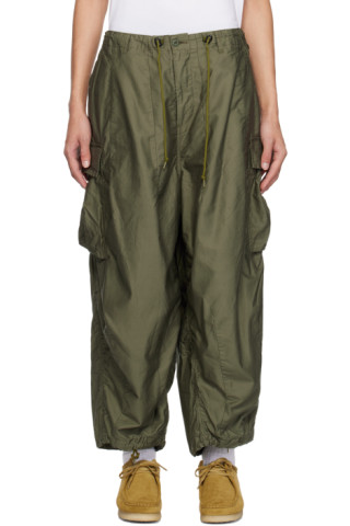 NEEDLES: Khaki H.D. Cargo Pants | SSENSE