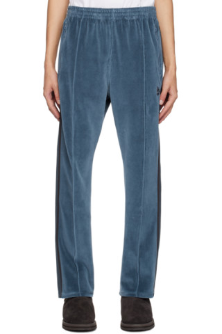 NEEDLES - Blue Narrow Track Pants