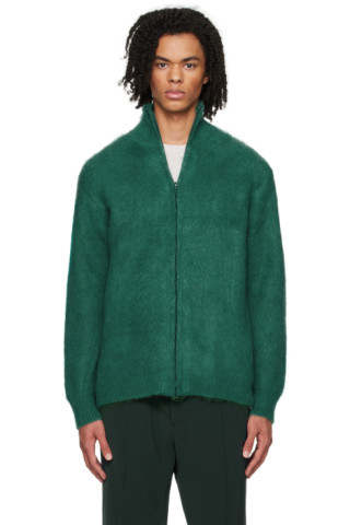 トップス anyten Mohair Cardigan Military Green M $_12.JPG?set_id=880000500F