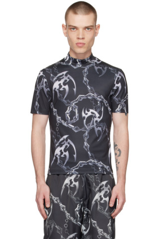 Black Chain Turtleneck by Han Kjobenhavn on Sale Black Chain Turtleneck by Han Kjobenhavn on Sale