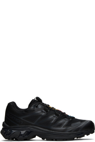 Salomon: Black XT-6 Sneakers