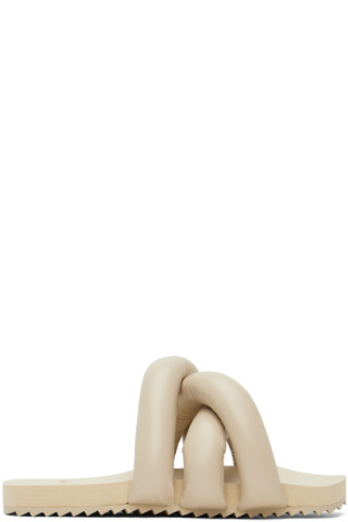 YUME YUME - Beige Tyre Slides