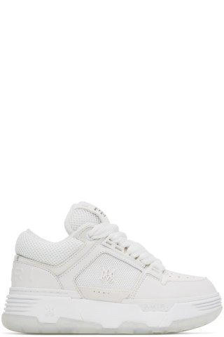 AMIRI: White MA-1 Sneakers | SSENSE