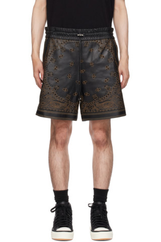 Louis Vuitton Perforated Leather Shorts