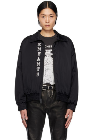 Enfants Riches Déprimés: Black Academic Conditioning Bomber Jacket