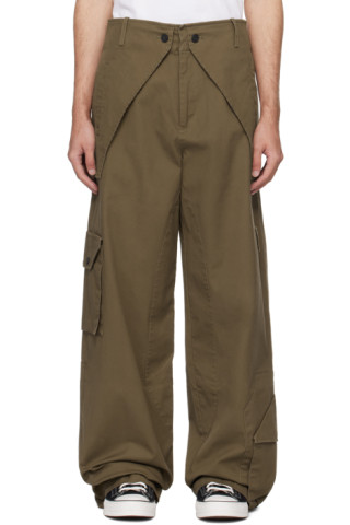 Templa: SSENSE Exclusive Black Crossover Cargo Pants